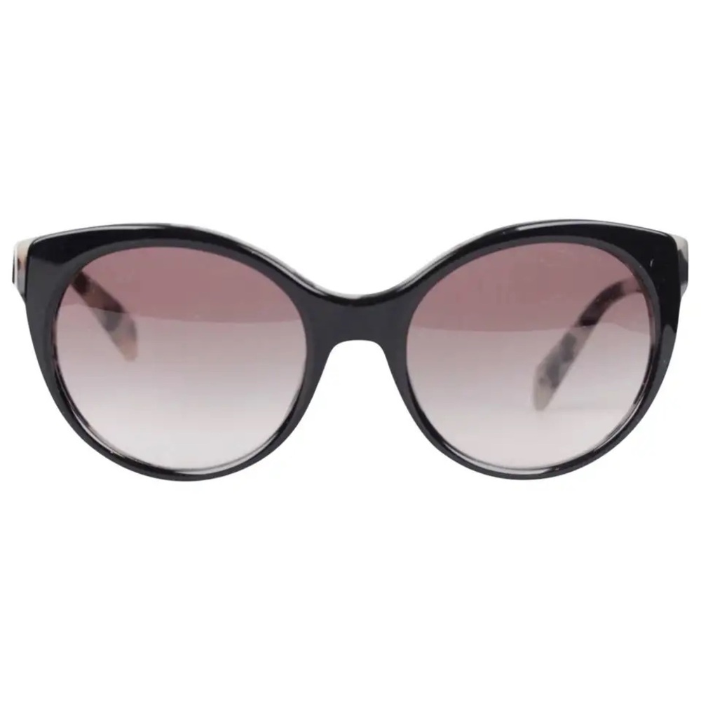 PRADA Leopard Print Frame Sunglasses with Gradient Lenses - Excellent Condition!
